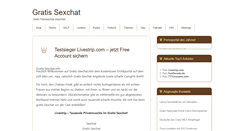 Desktop Screenshot of gratis-sexchat.info